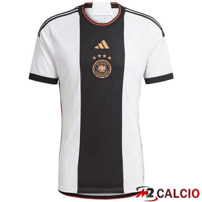 Insieme Maglie Calcio Germania Prima + Pantaloncini Coppa Del Mondo 2022