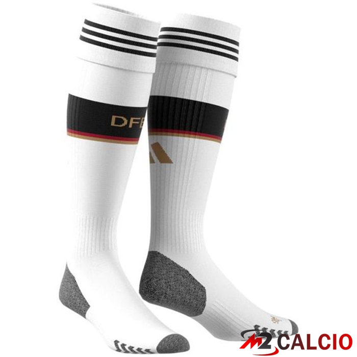 Insieme Maglie Calcio Germania Prima (Pantaloncini + Calzini) Coppa Del Mondo 2022
