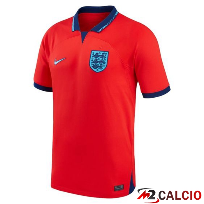 Insieme Maglie Calcio Inghilterra Seconda + Pantaloncini Coppa Del Mondo 2022