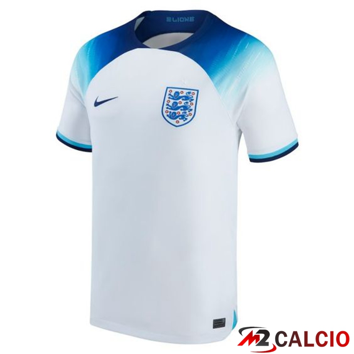 Insieme Maglie Calcio Inghilterra Prima (Pantaloncini + Calzini) Coppa Del Mondo 2022