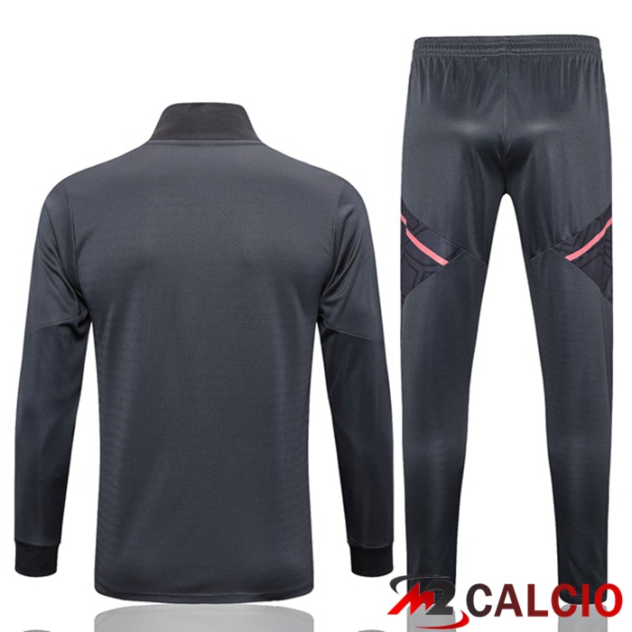 Insieme Tuta Calcio - Giacca SC Internacional Grigio 2022/2023