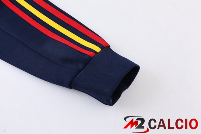 Insieme Tuta Calcio - Giacca Spagna Blu Reale 2022/2023