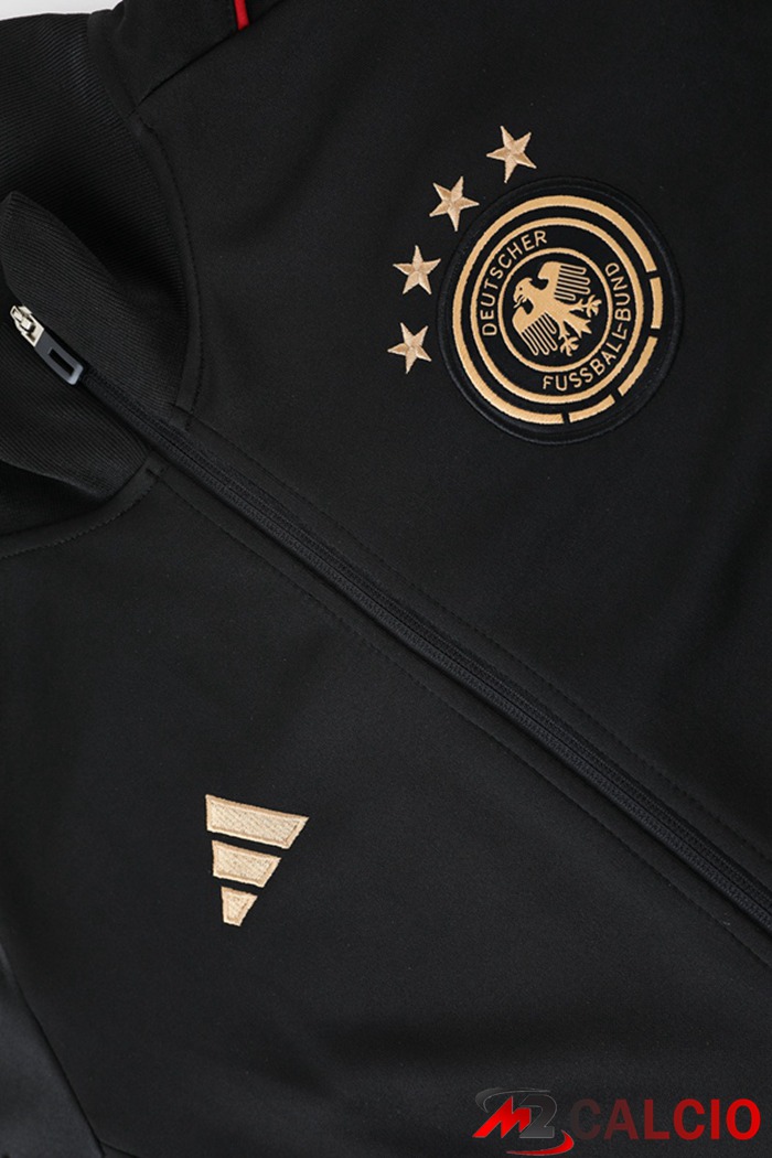 Insieme Tuta Calcio - Giacca Germania Nero 2022/2023