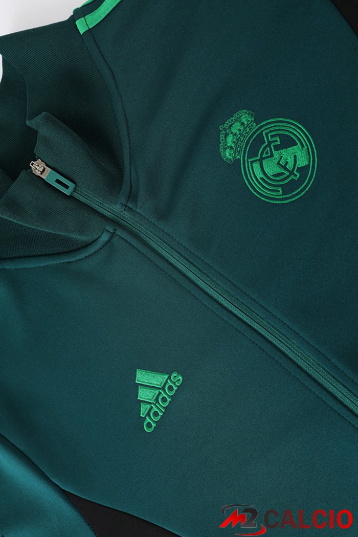 Insieme Tuta Calcio - Giacca Real Madrid Verde 2022/2023