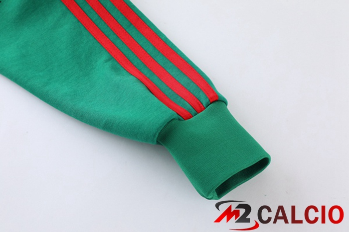 Insieme Giacca Con Cappuccio Tuta Messico Verde 2022/2023
