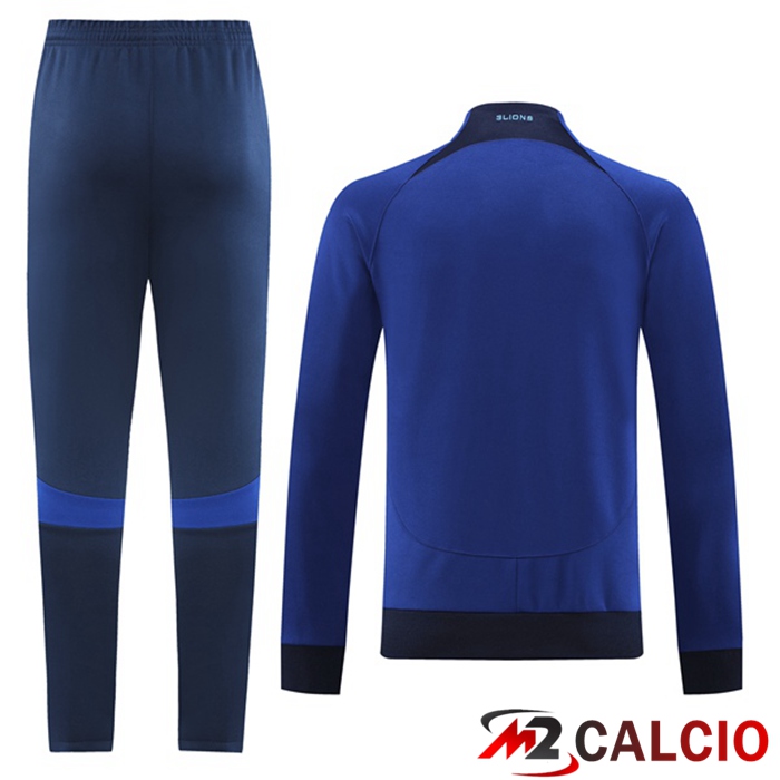 Insieme Tuta Calcio - Giacca Inghilterra Blu 2022/2023
