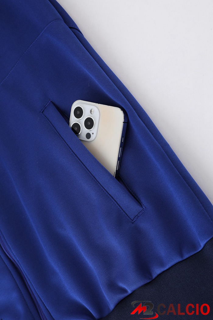 Insieme Tuta Calcio - Giacca Inghilterra Blu 2022/2023