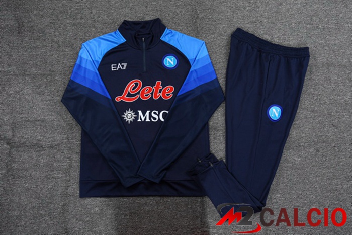 Insieme Tuta Calcio SSC Napoli Blu 2022/2023