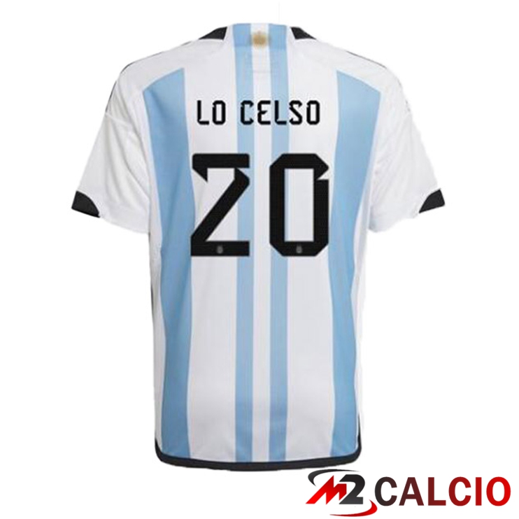 Maglie Calcio Personalizzate,Tute Calcio Squadre,Maglia Nazionale Italiana Calcio | Maglie Calcio Argentina (MAC ALLISTER 20) Prima Blu Bianco Coppa Del Mondo 2022