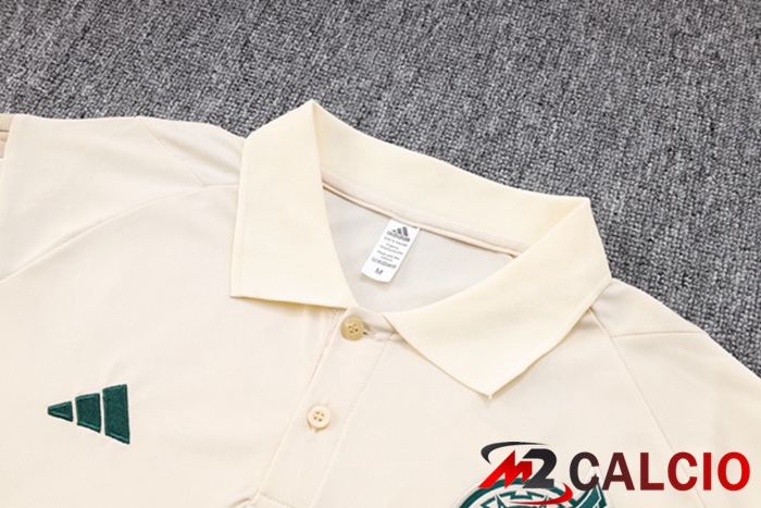 Maglia Polo Messico + Pantaloni Marrone 2023/2024
