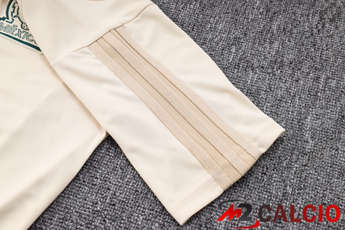 Maglia Polo Messico + Pantaloni Marrone 2023/2024