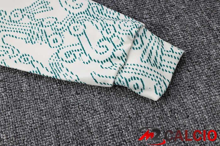 Insieme Tuta Calcio - Giacca Messico Bianco Verde 2023/2024