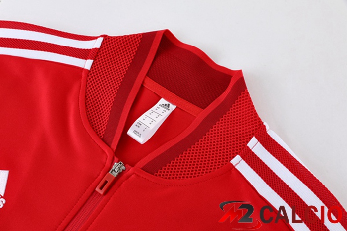 Insieme Tuta Calcio - Giacca Bayern Monaco Rosso 2023/2024