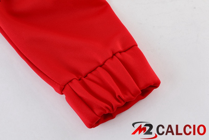 Insieme Tuta Calcio - Giacca Bayern Monaco Rosso 2023/2024