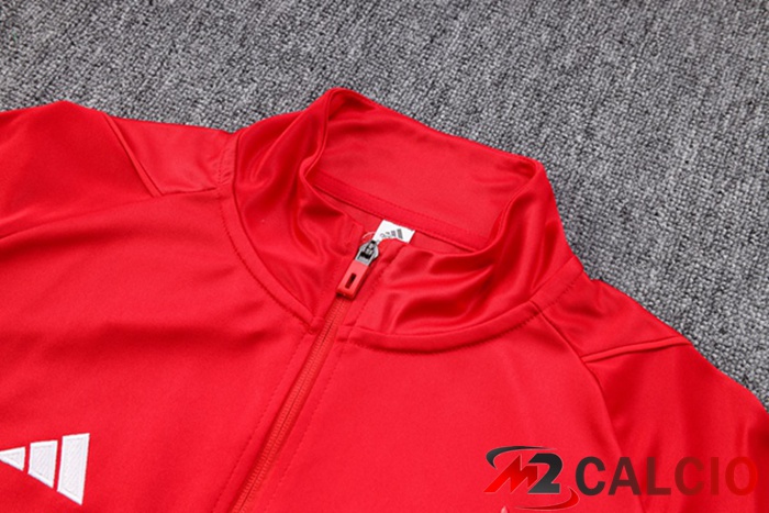 Insieme Tuta Calcio - Giacca Messico Rosso 2023/2024