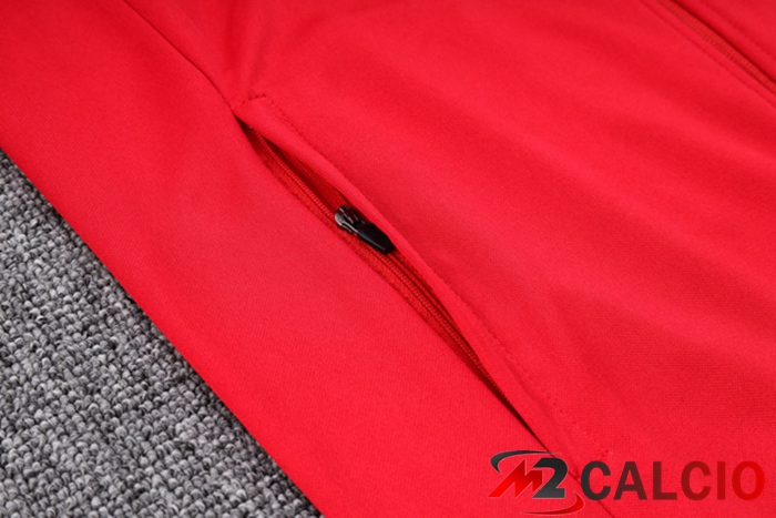 Insieme Tuta Calcio - Giacca Messico Rosso 2023/2024