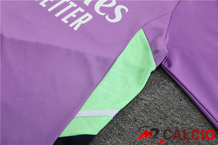 Insieme Tuta Calcio Real Madrid Viola 2023/2024