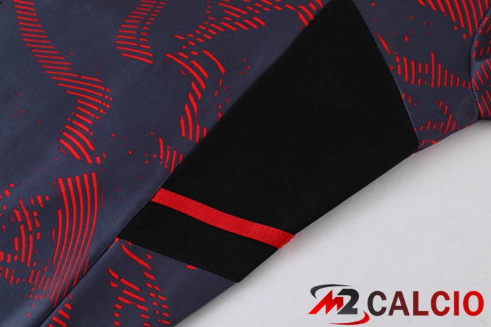 Insieme Tuta Calcio Bayern Monaco Rosso Nero 2023/2024