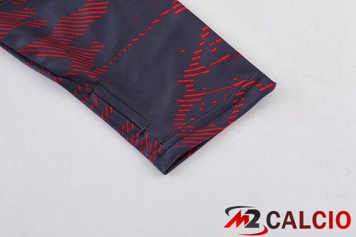 Insieme Tuta Calcio Bayern Monaco Rosso Nero 2023/2024