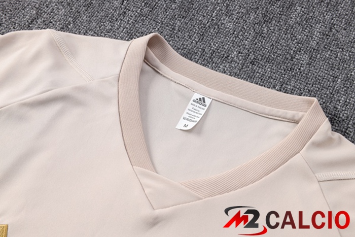 T Shirt Allenamento Germania + Pantaloni Marrone 2023/2024