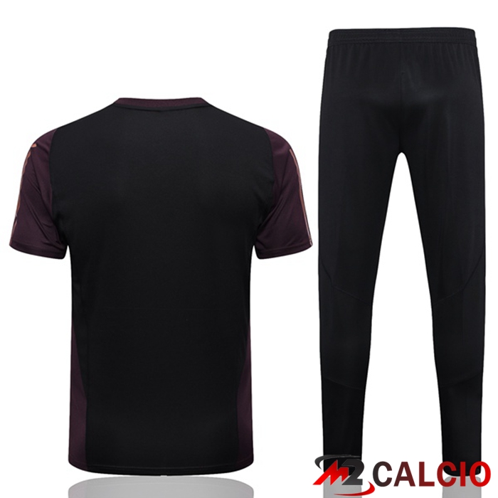 T Shirt Allenamento Germania + Pantaloni Rosso 2023/2024