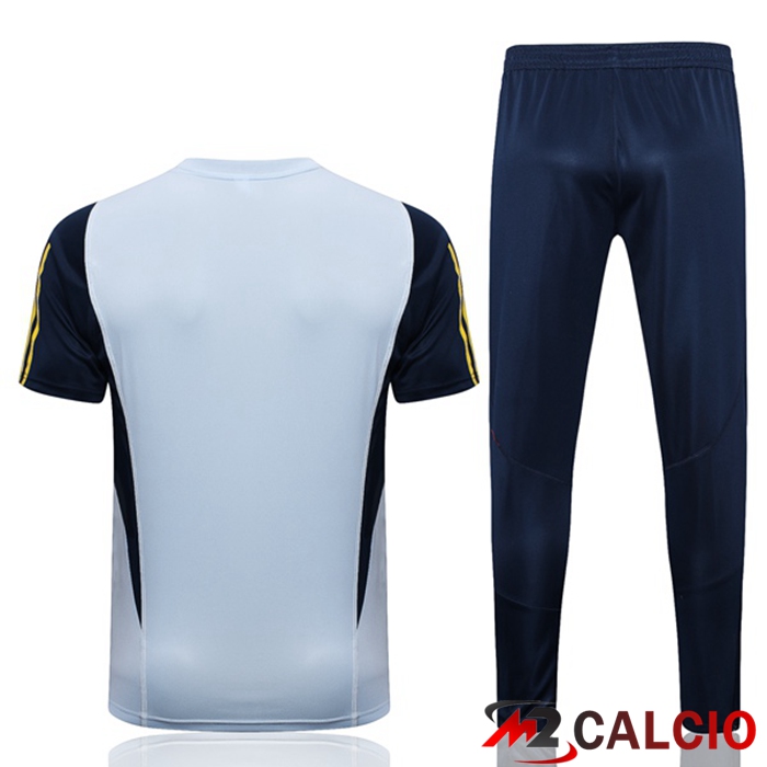 T Shirt Allenamento Spagna + Pantaloni Blu 2023/2024