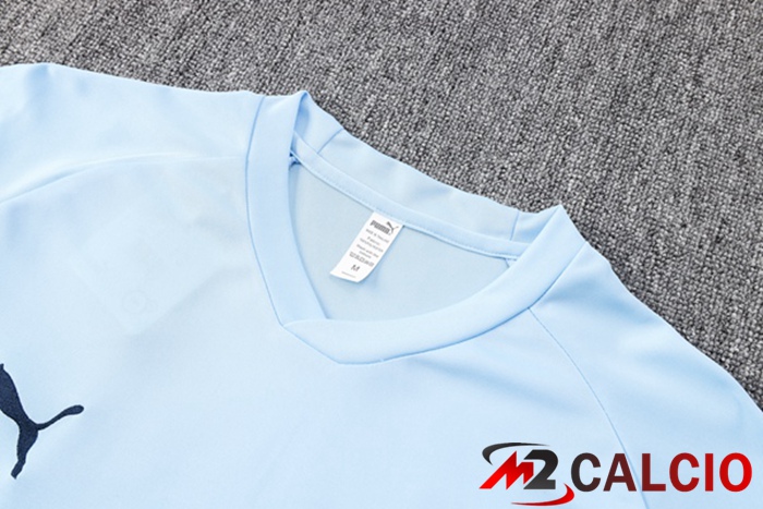 T Shirt Allenamento Manchester City + Pantaloni Blu 2023/2024