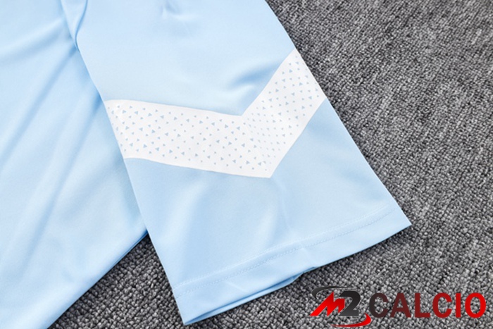 T Shirt Allenamento Manchester City + Pantaloni Blu 2023/2024