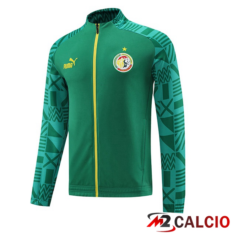 Maglie Calcio Personalizzate,Tute Calcio Squadre,Maglia Nazionale Italiana Calcio | Giacca Calcio Senegal Verde 2023/2024