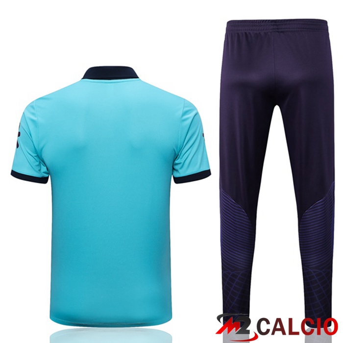 Maglia Polo Brasile + Pantaloni Blu 2023/2024
