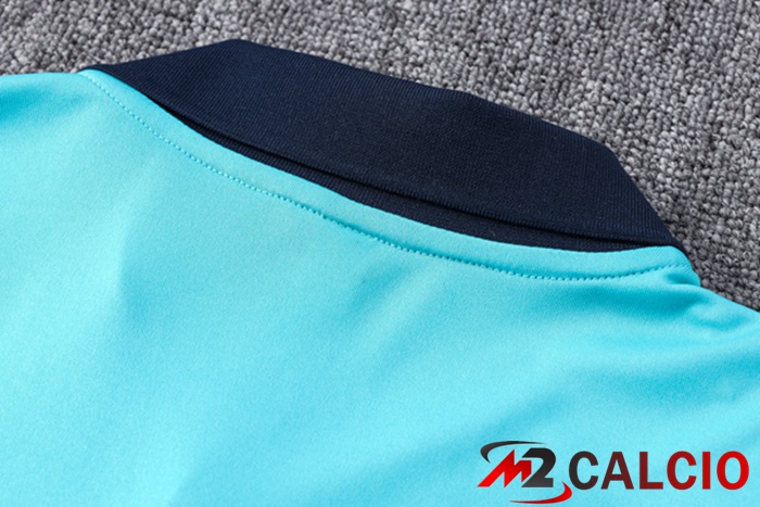 Maglia Polo Brasile + Pantaloni Blu 2023/2024