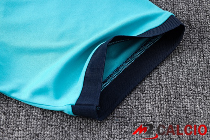 Maglia Polo Brasile + Pantaloni Blu 2023/2024