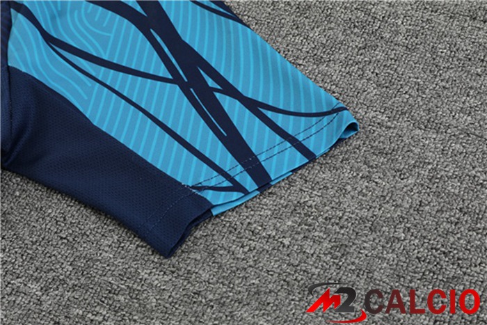 T Shirt Allenamento Portogallo + Pantaloncini Nero 2023/2024