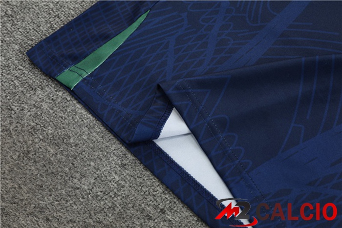 T Shirt Allenamento Portogallo + Pantaloncini Nero 2023/2024