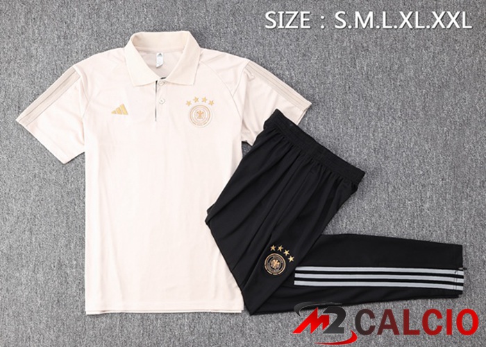 Maglia Polo Germania + Pantaloni Giallo 2023/2024