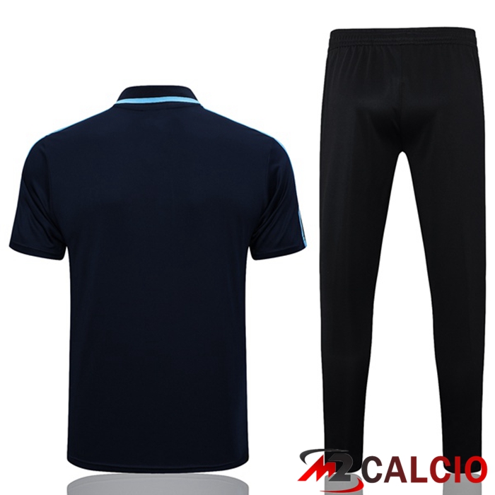 Maglia Polo Argentina + Pantaloni Blu Reale 2023/2024