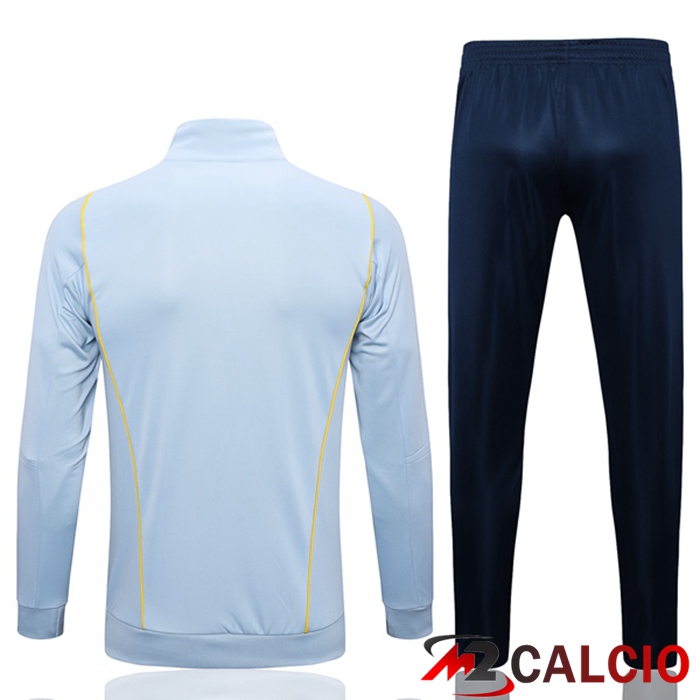 Insieme Tuta Calcio - Giacca Spagna Blu 2023/2024