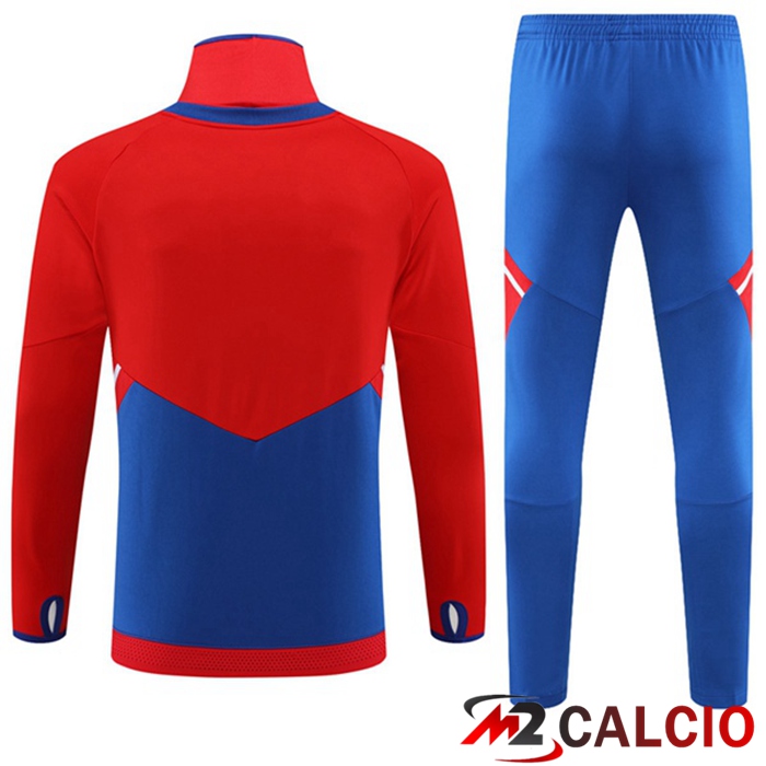 Insieme Tuta Calcio Bayern Monaco Collo alto Rosso 2023/2024