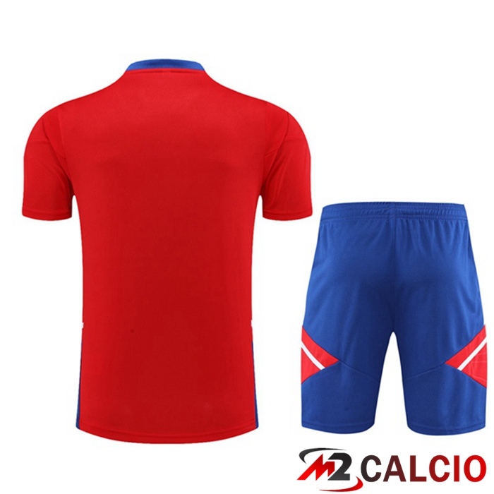 T Shirt Allenamento Bayern Monaco + Pantaloncini Rosso 2023/2024