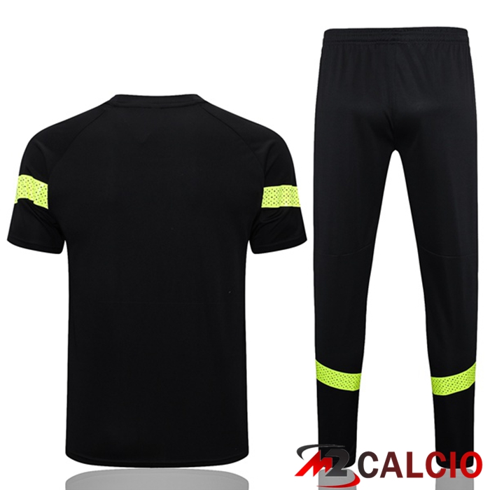 T Shirt Allenamento Manchester City + Pantaloni Nero 2023/2024