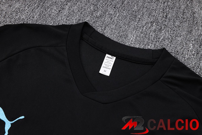 T Shirt Allenamento Manchester City + Pantaloni Nero 2023/2024