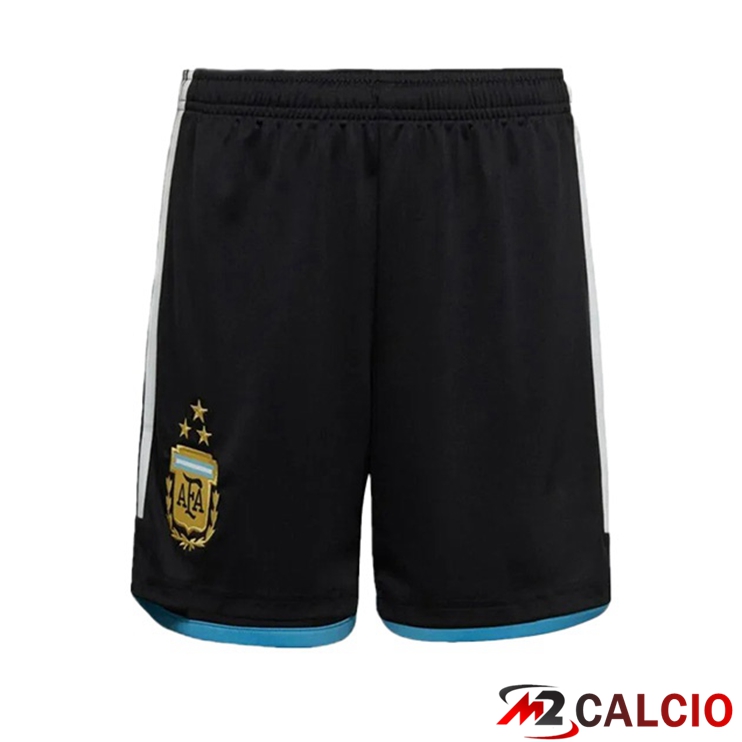 Maglie Calcio Personalizzate,Tute Calcio Squadre,Maglia Nazionale Italiana Calcio | Pantaloncini Calcio Argentina 3 Stars Prima Nero 2022/2023