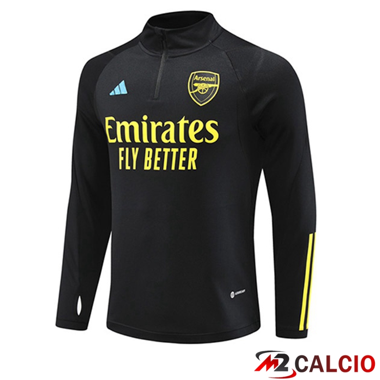 Felpa Allenamento Arsenal Nero 2023/2024