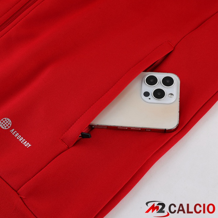 Insieme Tuta Calcio - Giacca Flamengo Rosso 2023/2024