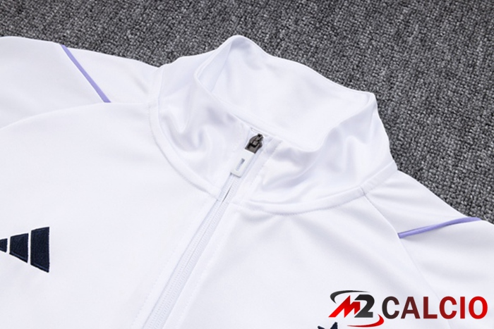 Insieme Tuta Calcio - Giacca Cruzeiro EC Bianco 2023/2024