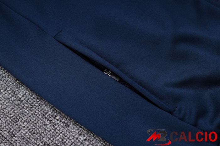 Insieme Tuta Calcio - Giacca Cruzeiro EC Blu Reale 2023/2024