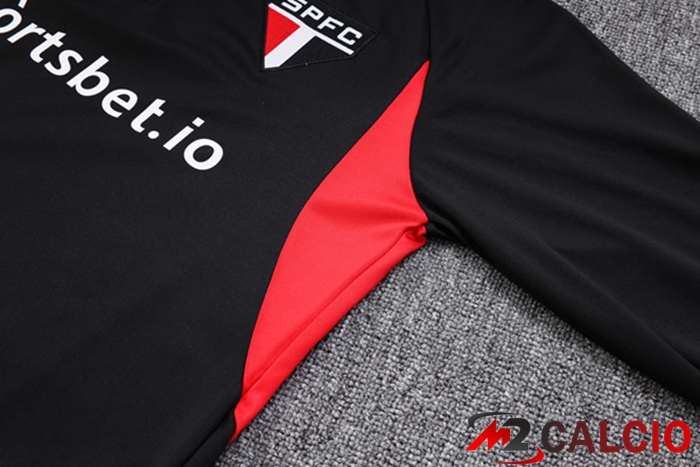 Insieme Tuta Calcio Sao Paulo FC Nero 2023/2024