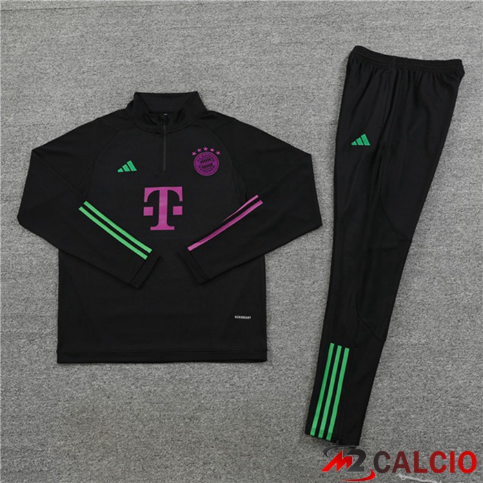 Insieme Tuta Calcio Bayern Monaco Nero 2023/2024