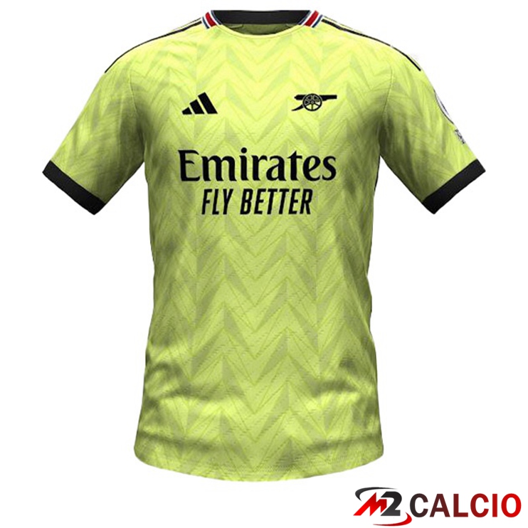 Maglie Calcio Personalizzate,Tute Calcio Squadre,Maglia Nazionale Italiana Calcio | Maglie Calcio Arsenal Seconda Verde Versione Trapelata 2023/2024
