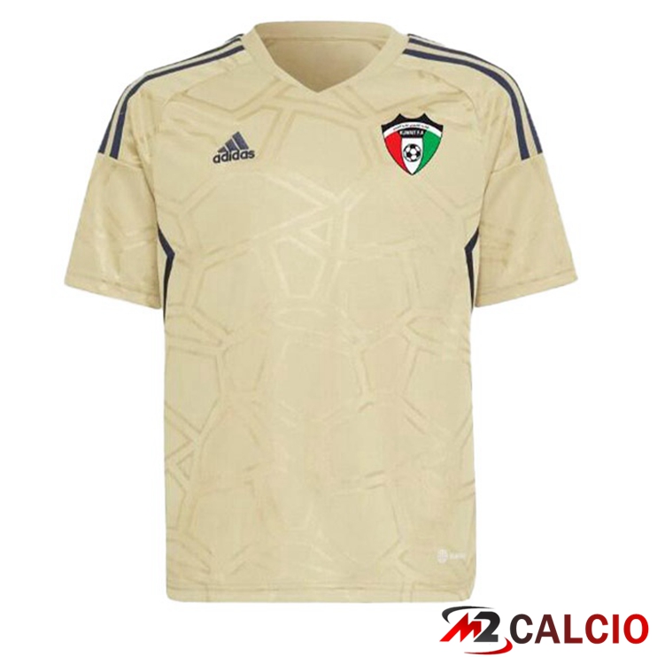 Maglie Calcio Personalizzate,Tute Calcio Squadre,Maglia Nazionale Italiana Calcio | Maglie Calcio Kuwait Seconda Marrone 2023/2024